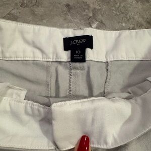 J. Crew White Jeans with Classic Denim Construction